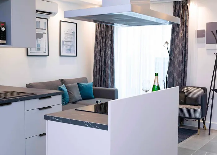 Apartament Luxury Cozy 2 Bdr Downtown Apt.6 Budapeszt